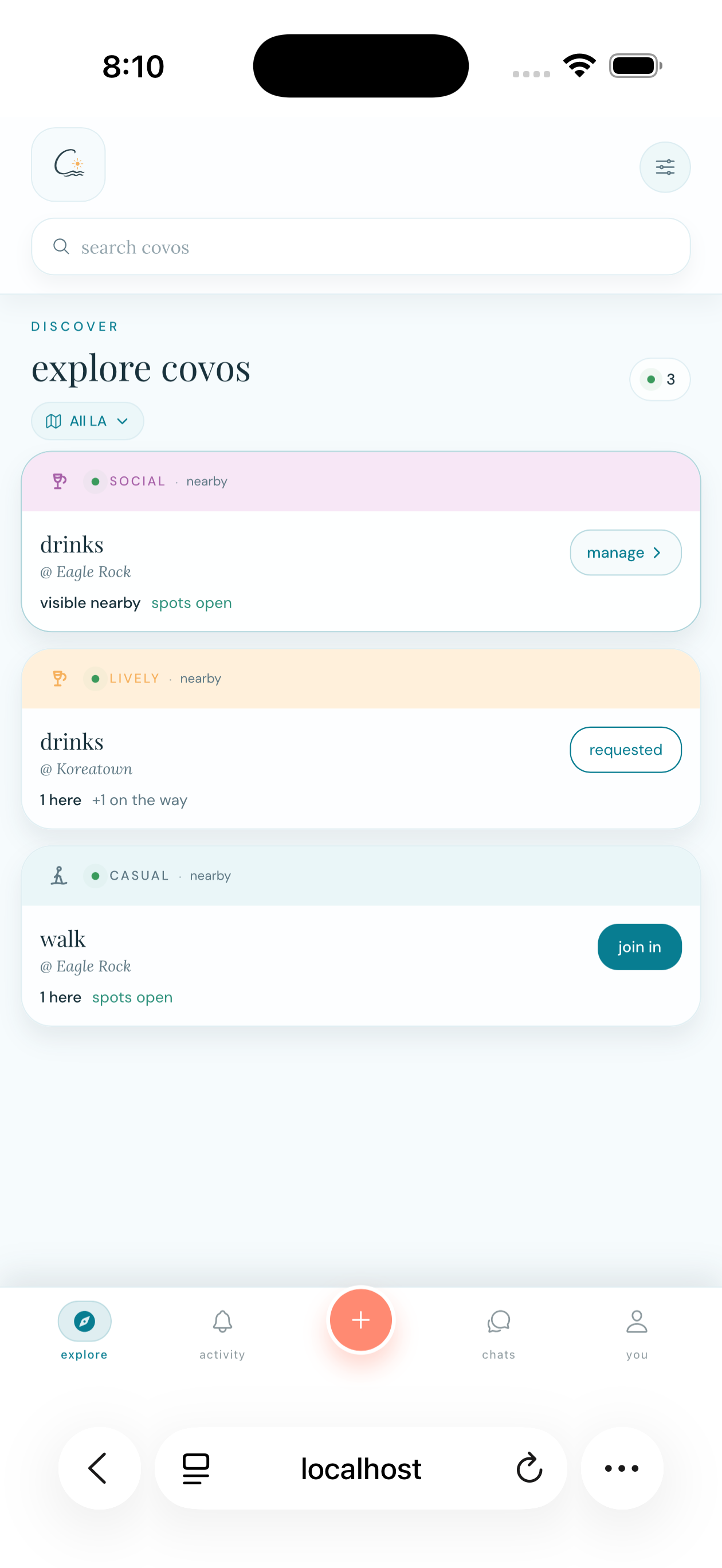covo discover